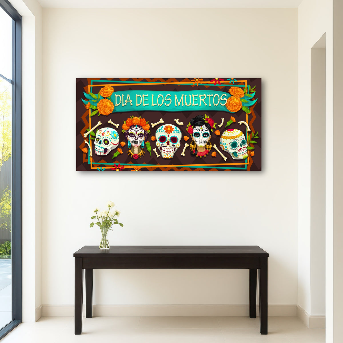 AUTO-MOCKUP ROOM | Dia De Los Muertos