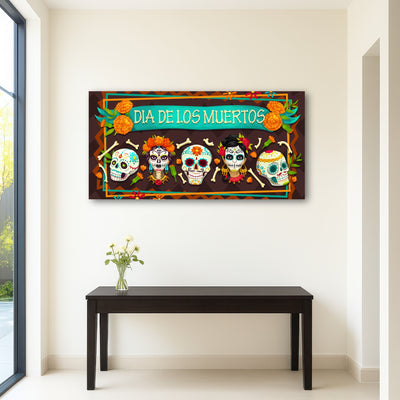 AUTO-MOCKUP ROOM | Dia De Los Muertos