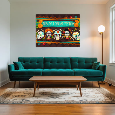 AUTO-MOCKUP ROOM | Dia De Los Muertos