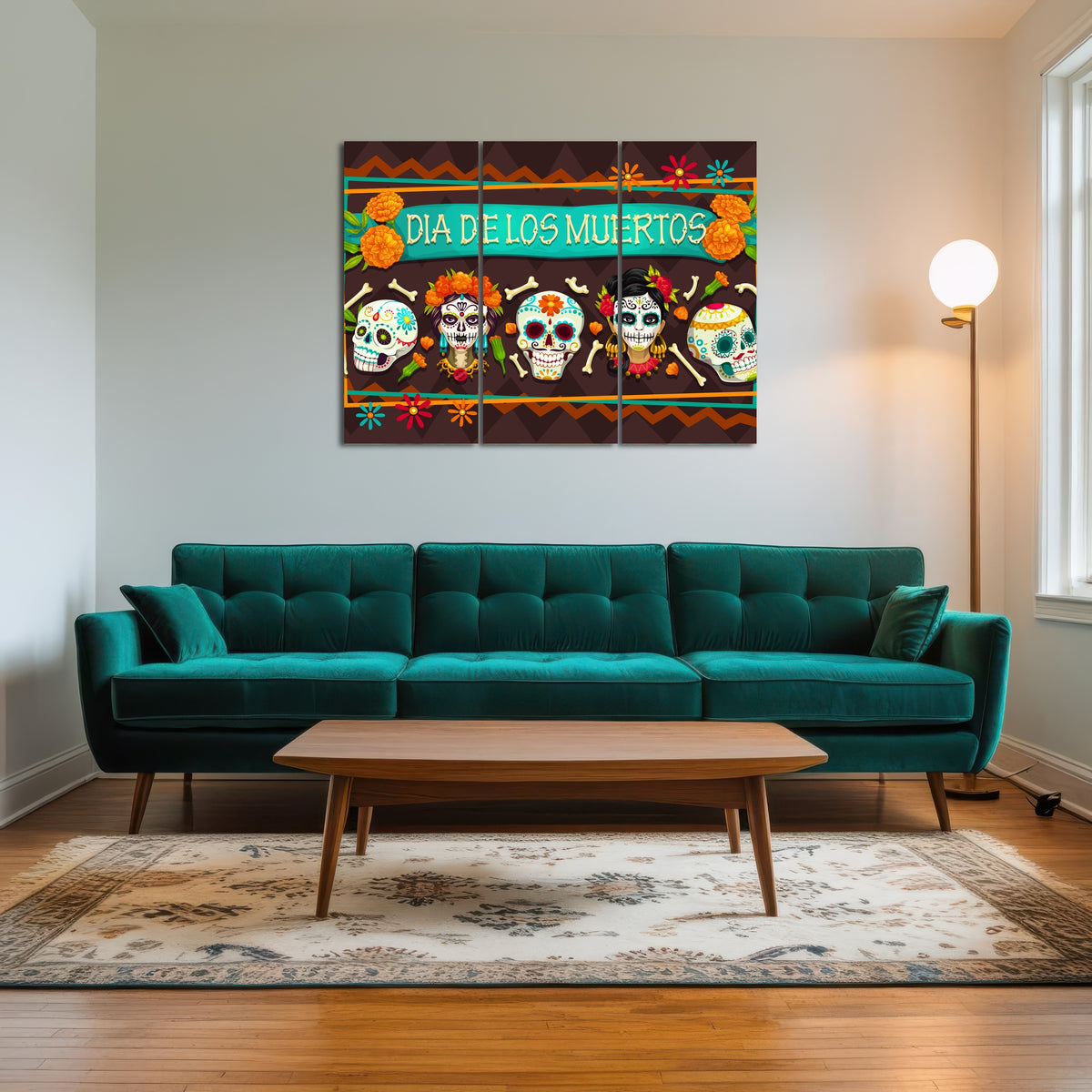 AUTO-MOCKUP ROOM | Dia De Los Muertos