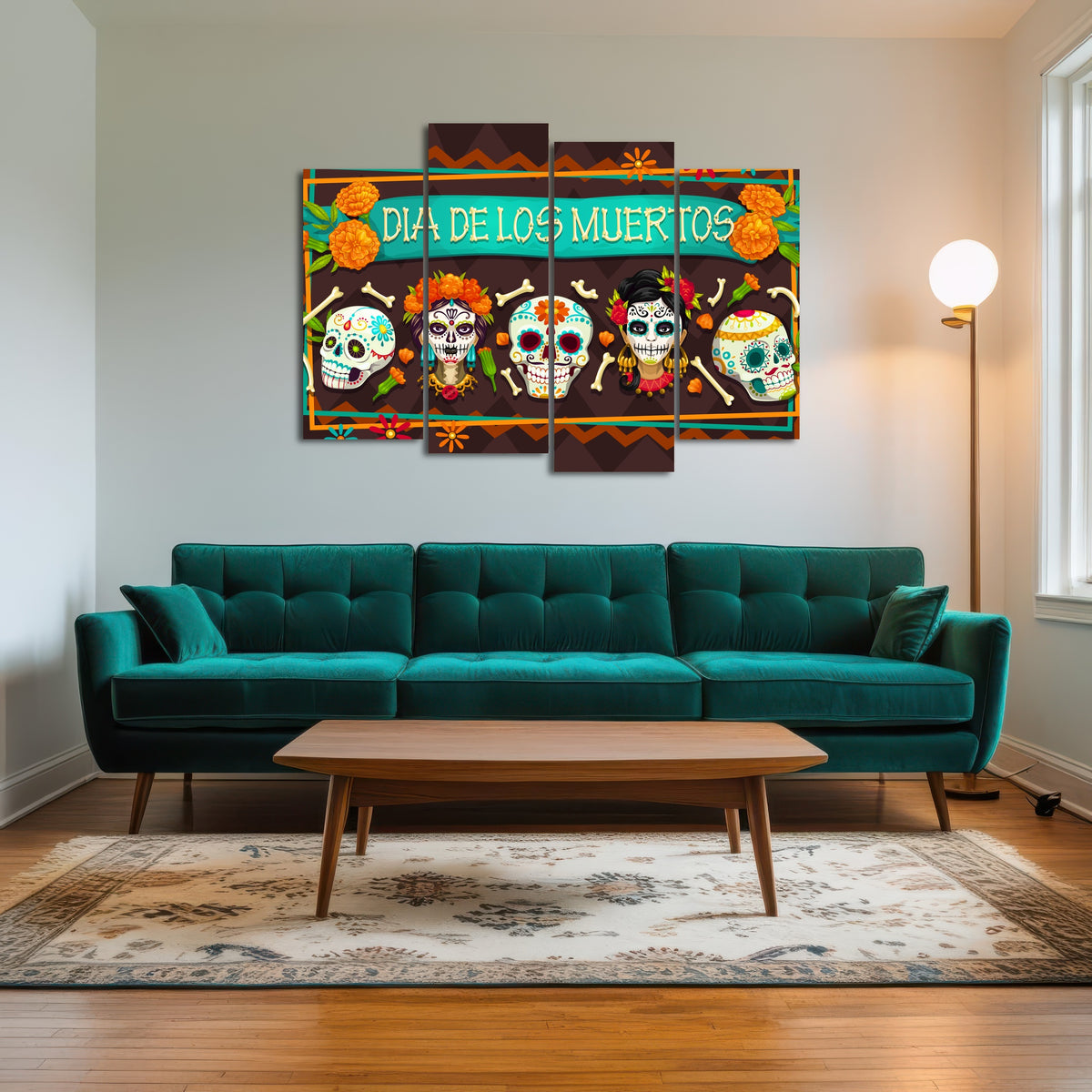 AUTO-MOCKUP ROOM | Dia De Los Muertos