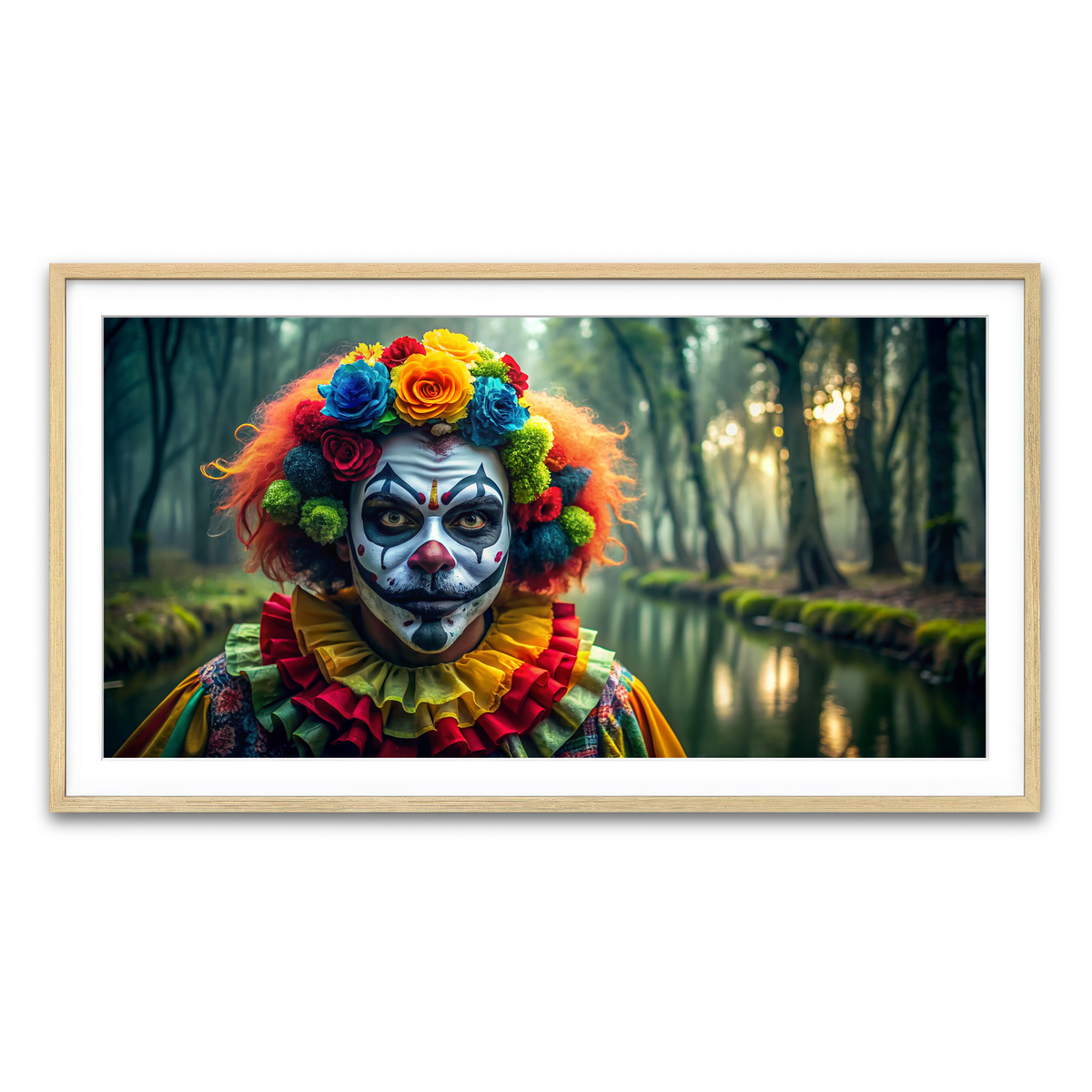 Framed Print 2x1 Natural