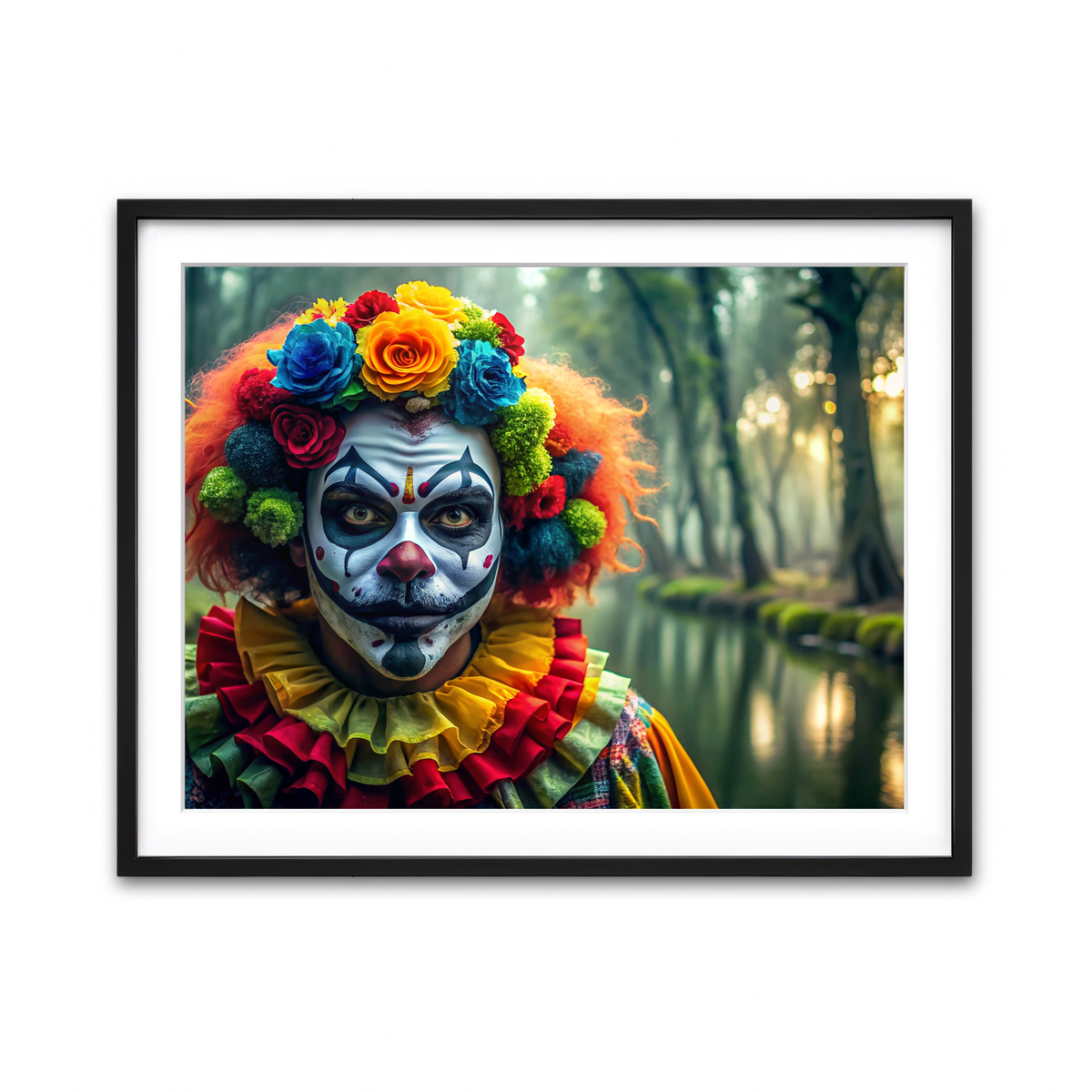 Framed Print 4x3 Black