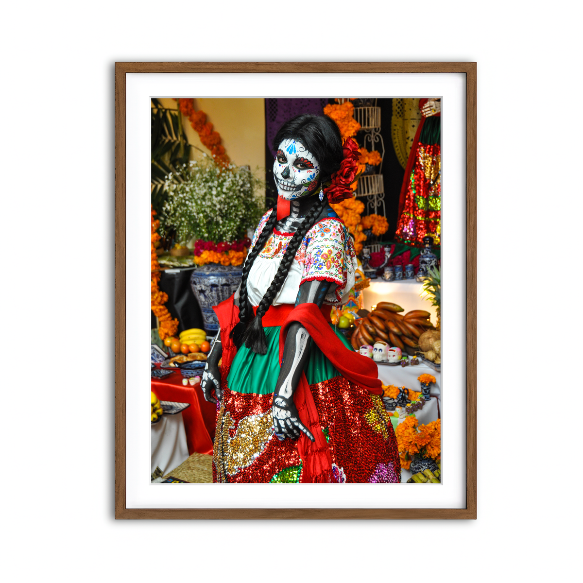 Framed Print 3x4 Walnut