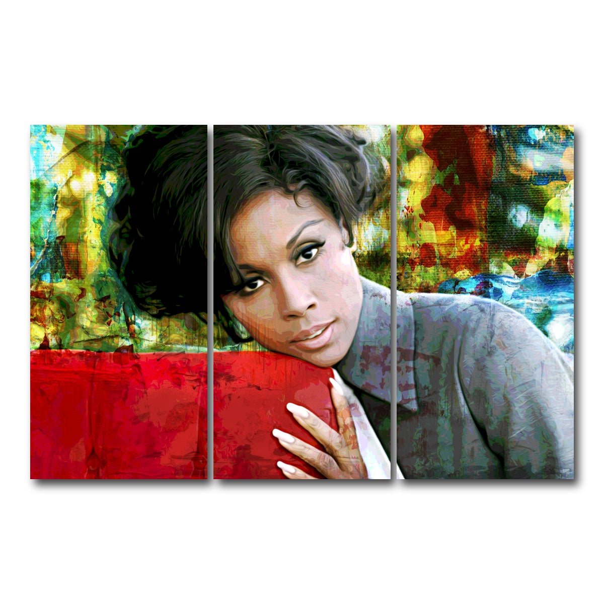 AUTO-MOCKUP WHITE | Diahann | 3 Piece | Gallery Wrap Canvas | group=12x24