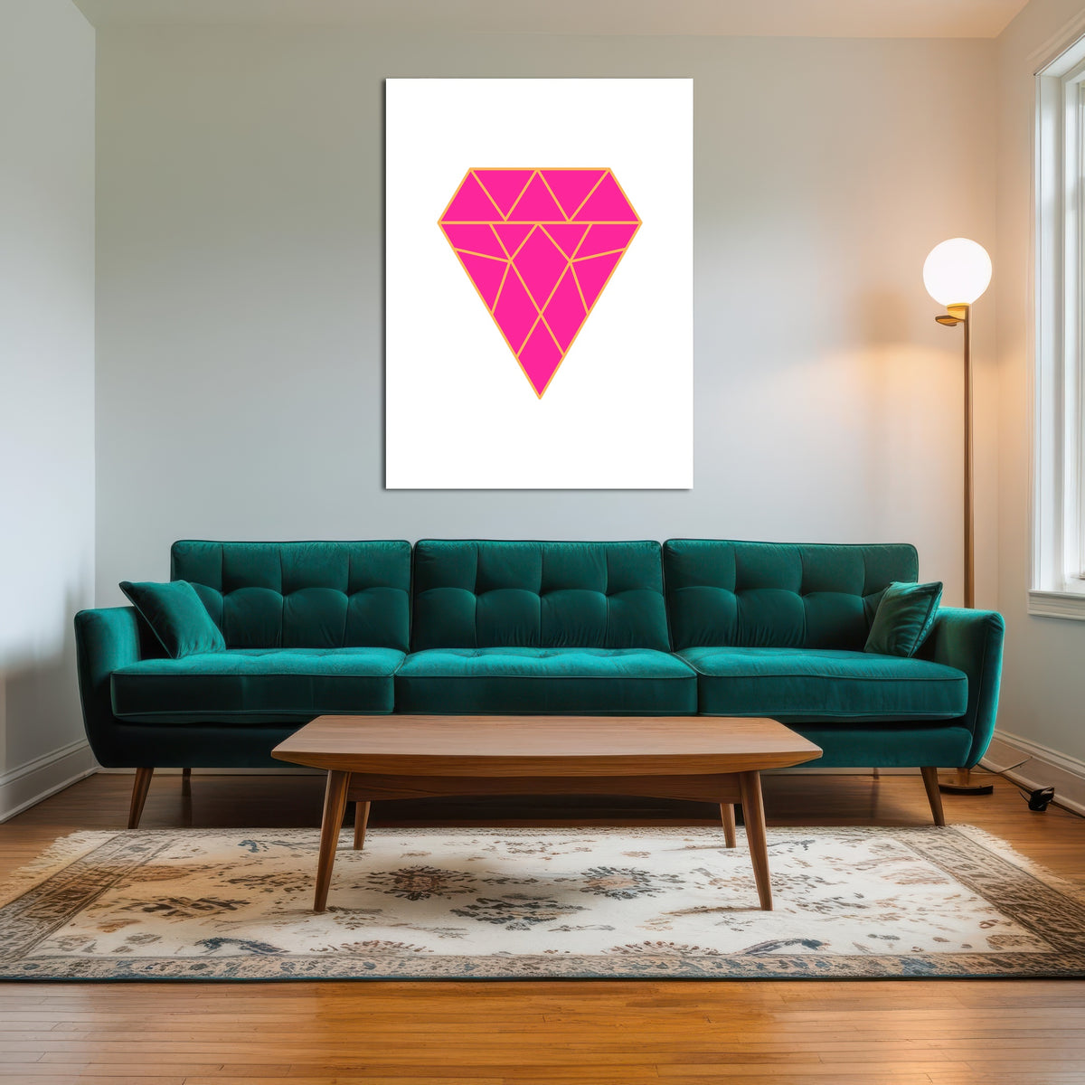 AUTO-MOCKUP ROOM | Diamond Pink