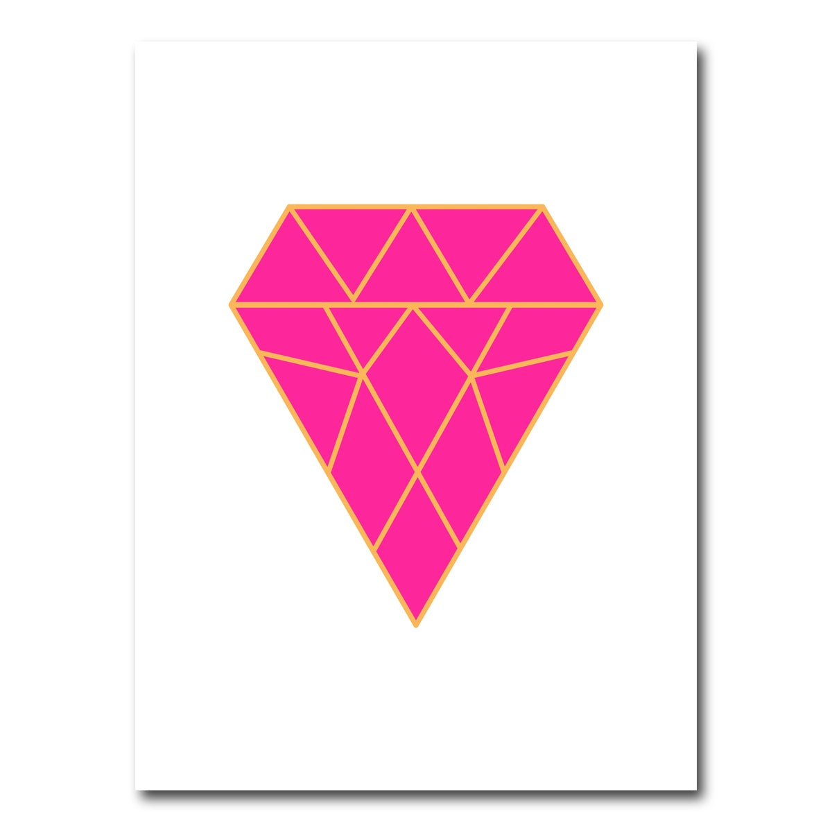 AUTO-MOCKUP WHITE | Diamond Pink | 1 Piece | Gallery Wrap Canvas | group=3x4