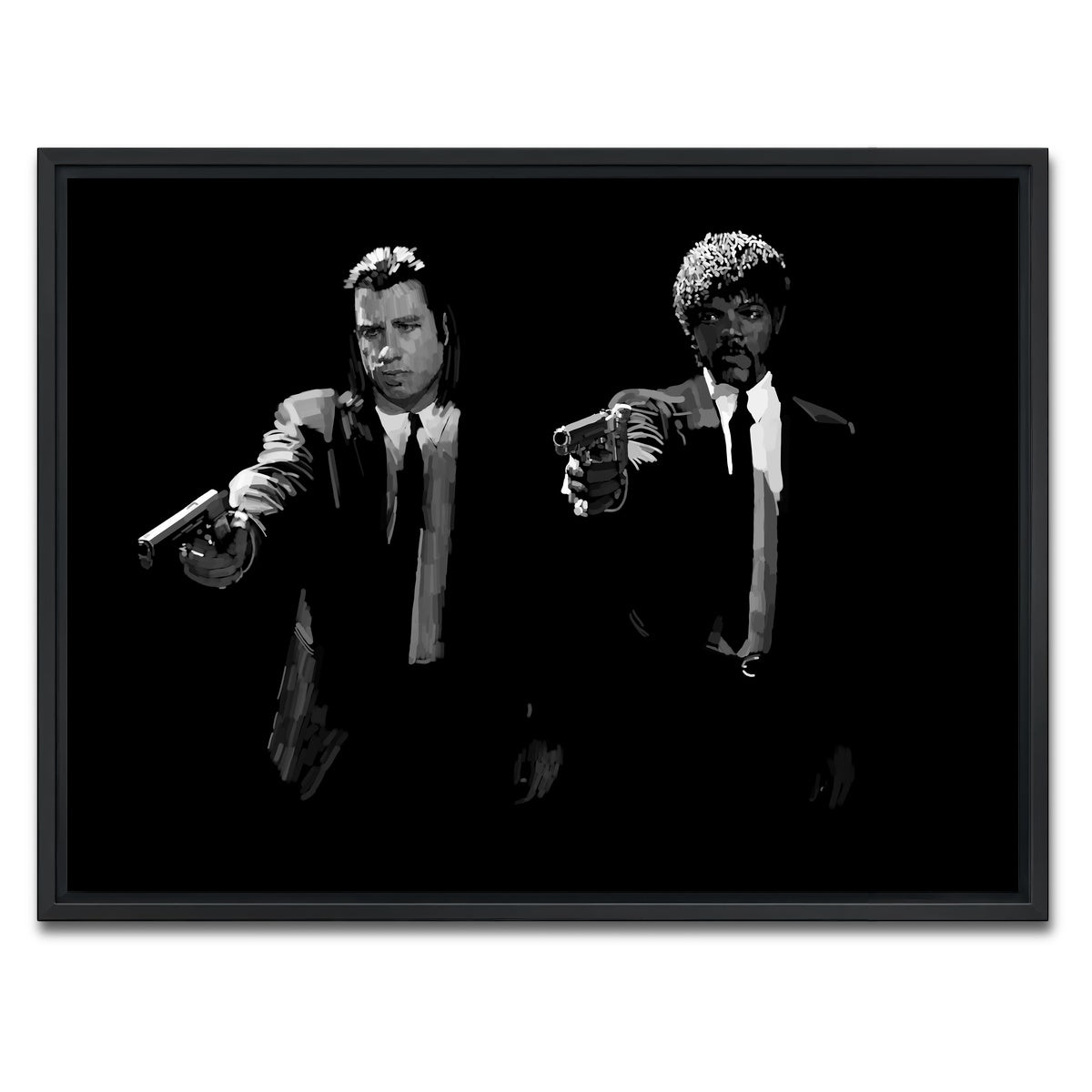 AUTO-MOCKUP WHITE | Did I Break Your Concentration | 1 Piece | Black Framed Canvas | group=4x3