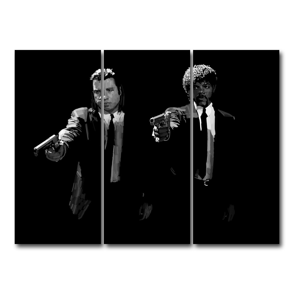 AUTO-MOCKUP WHITE | Did I Break Your Concentration | 3 Piece | Gallery Wrap Canvas | group=8x18