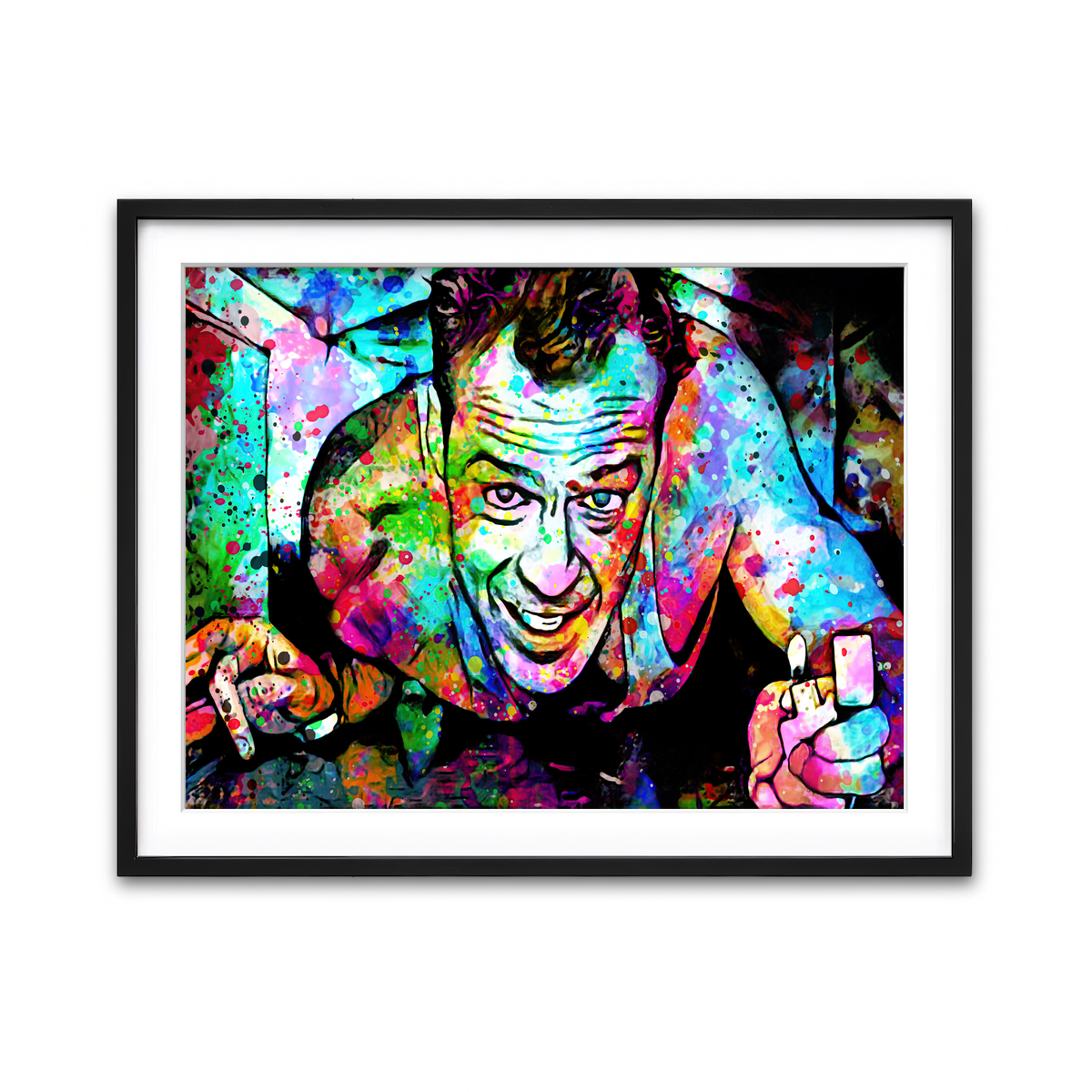 Framed Print 4x3 Black