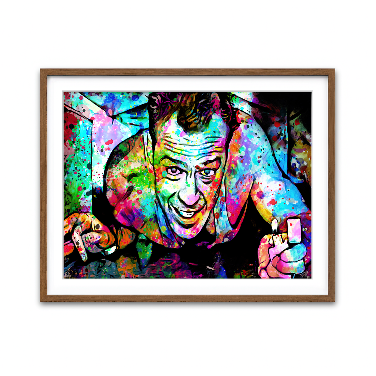 Framed Print 4x3 Walnut