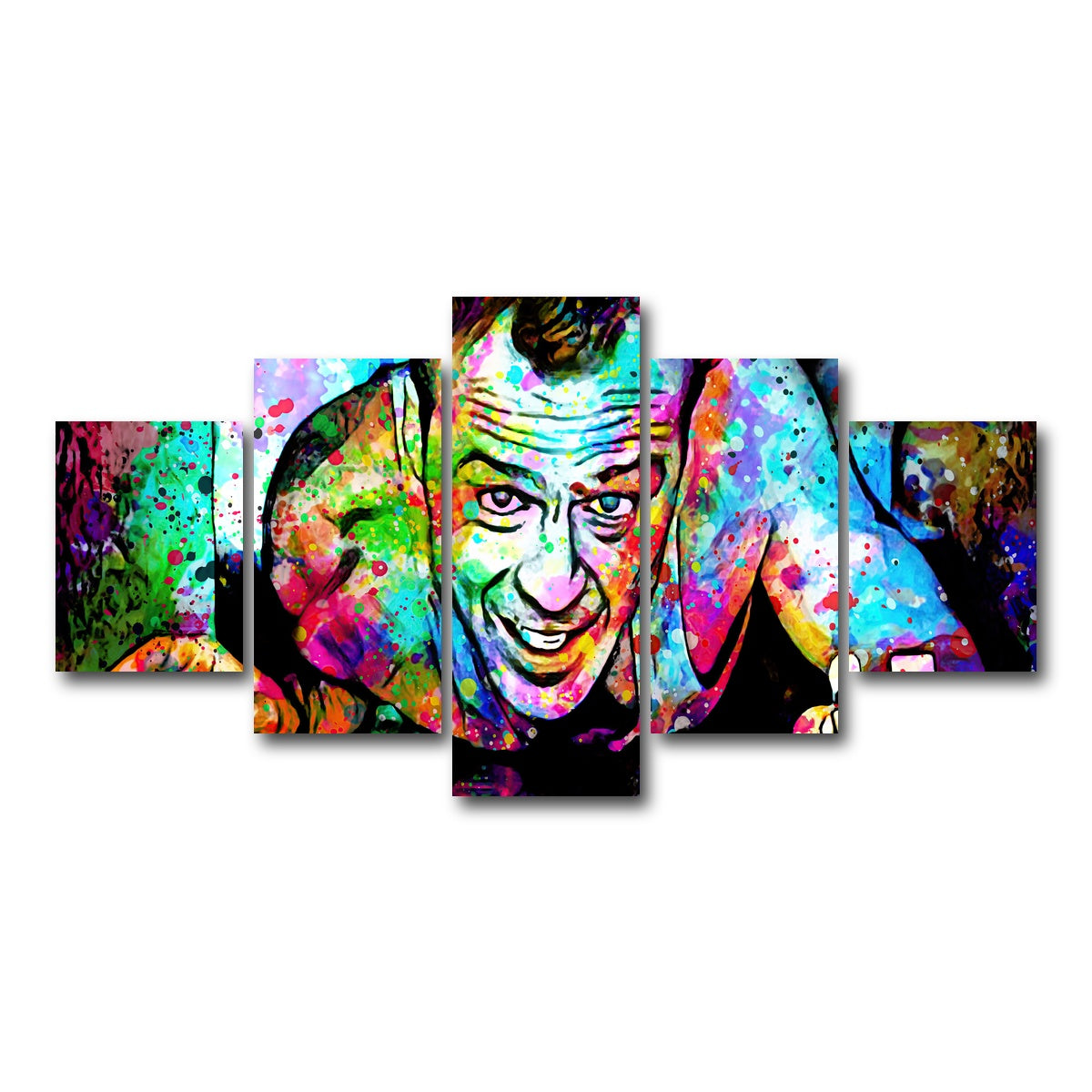 AUTO-MOCKUP WHITE | Die Hard | 5 Piece | Gallery Wrap Canvas | group=5_short