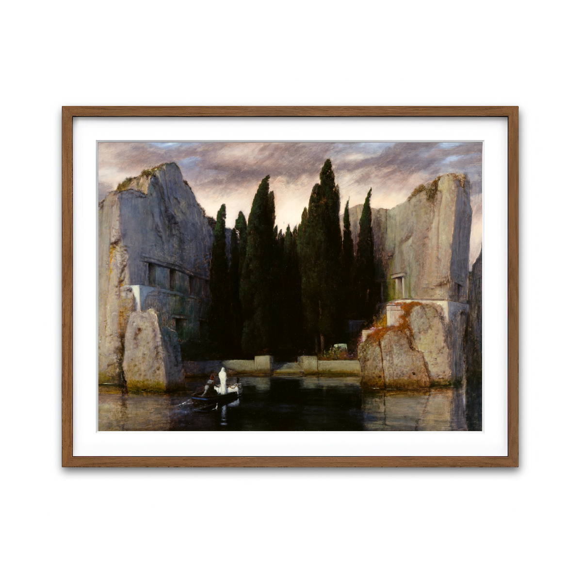 Framed Print 4x3 Walnut