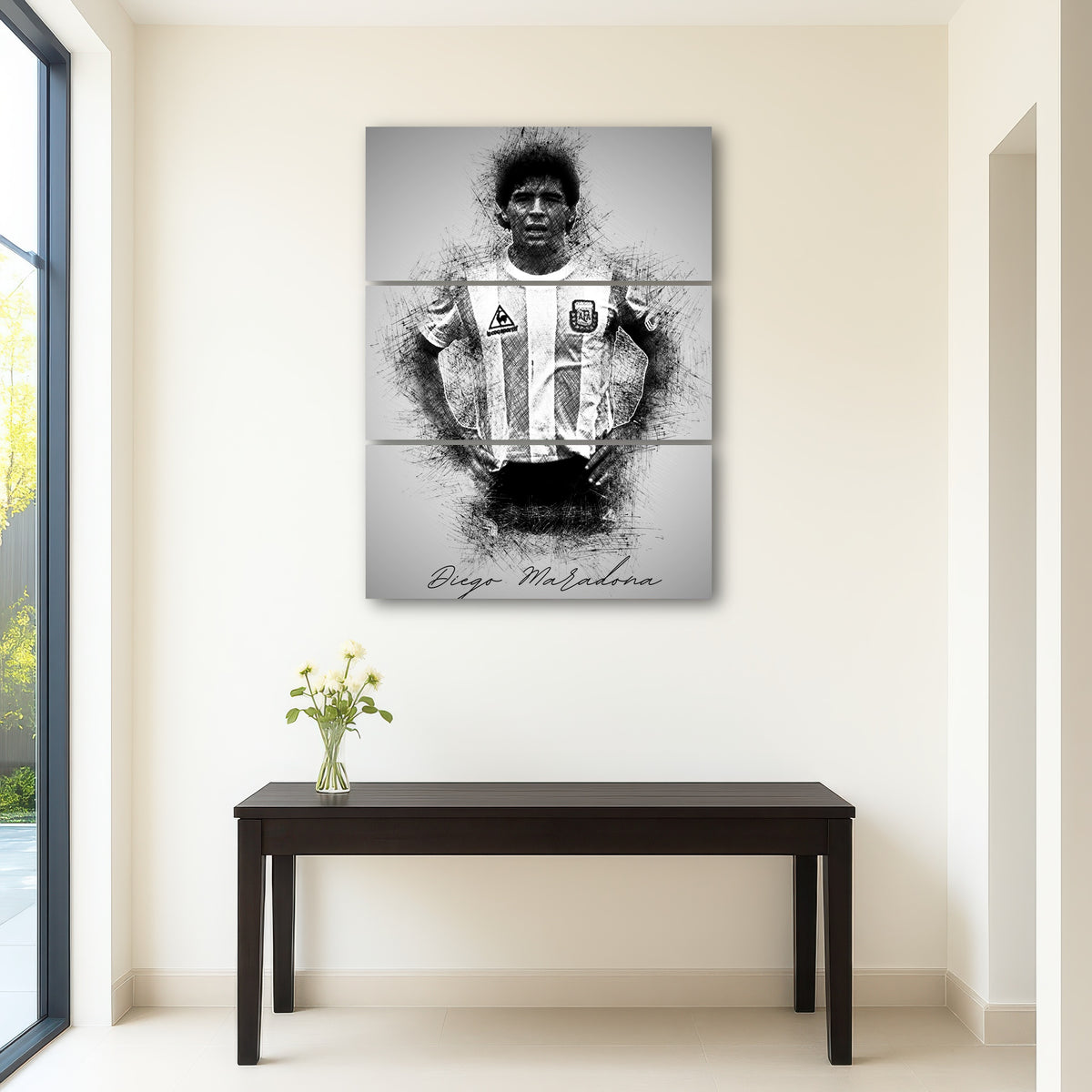 AUTO-MOCKUP ROOM | Diego Maradona Sketch