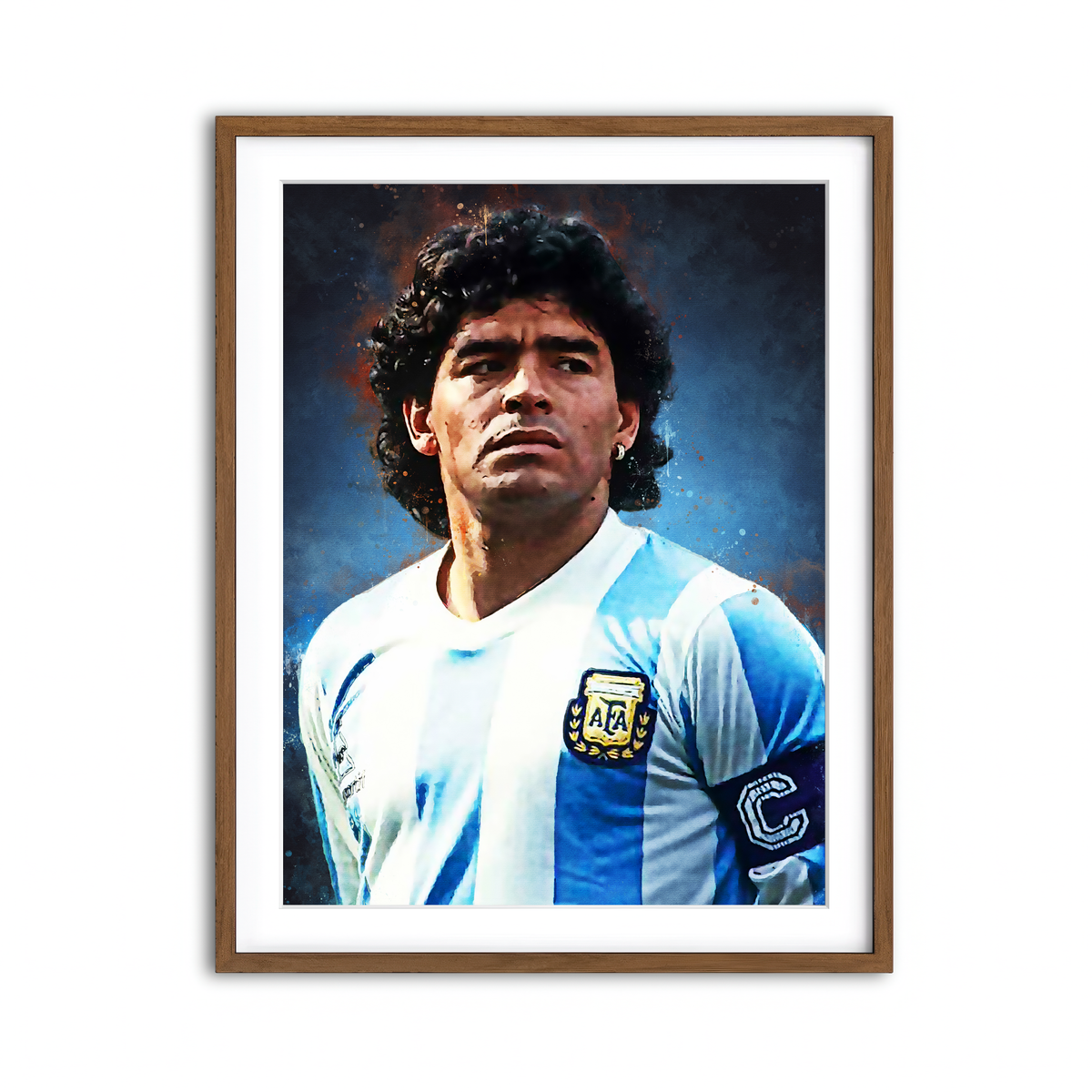 Framed Print 3x4 Walnut