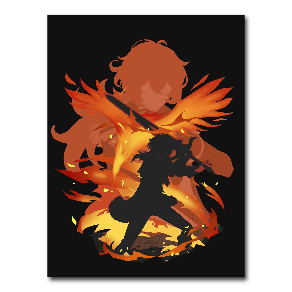 AUTO-MOCKUP WHITE | Diluc 2 | 1 Piece | Gallery Wrap Canvas | group=3x4