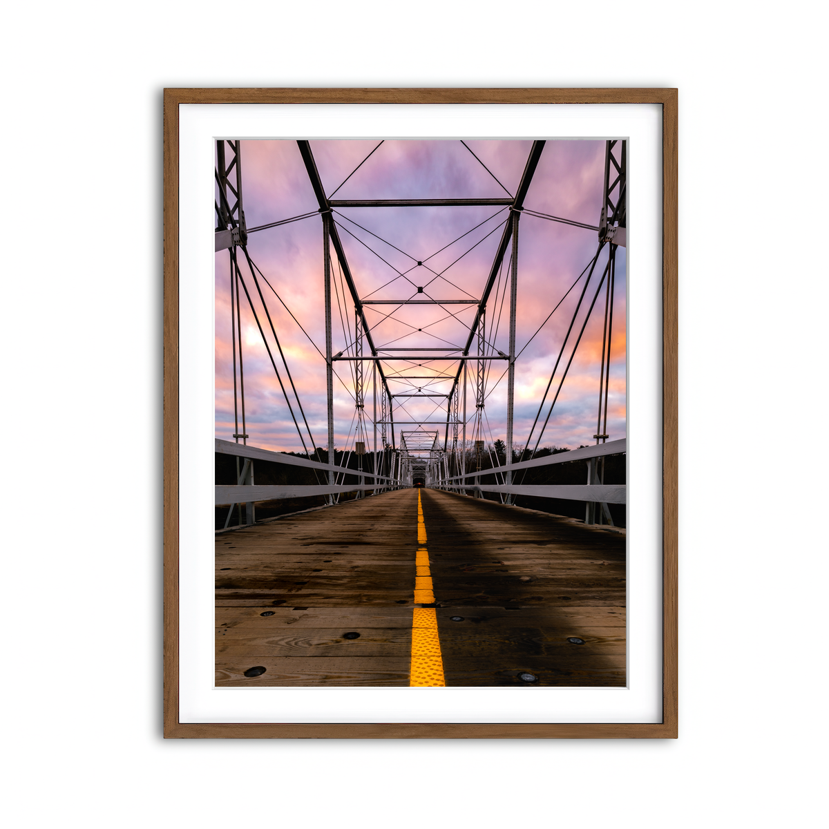 Framed Print 3x4 Walnut