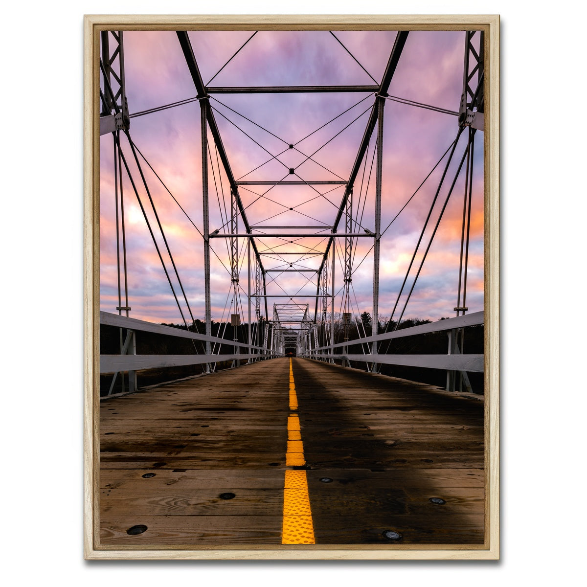 AUTO-MOCKUP WHITE | Dingmans Bridge | 1 Piece | Natural Framed Canvas | group=3x4
