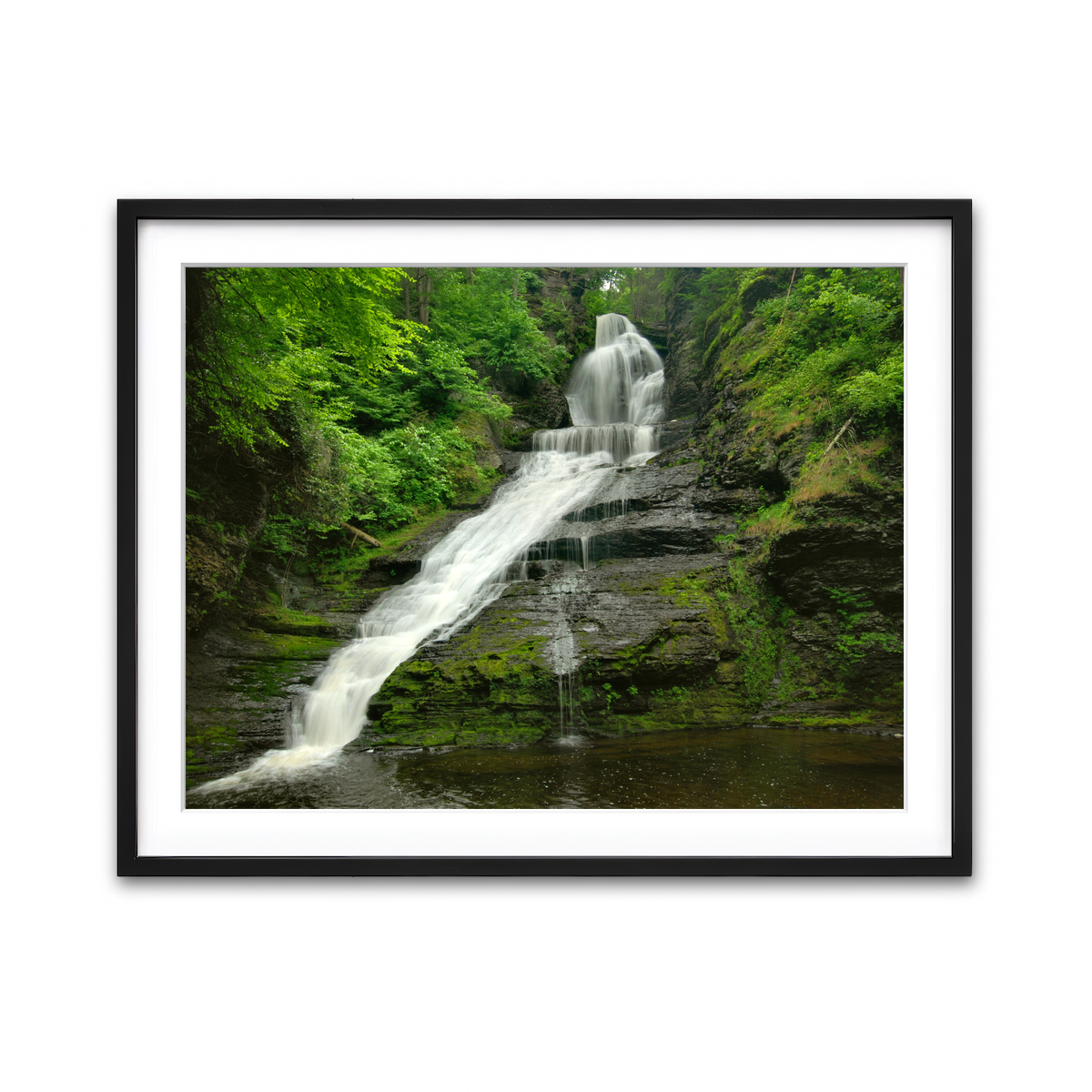 Framed Print 4x3 Black