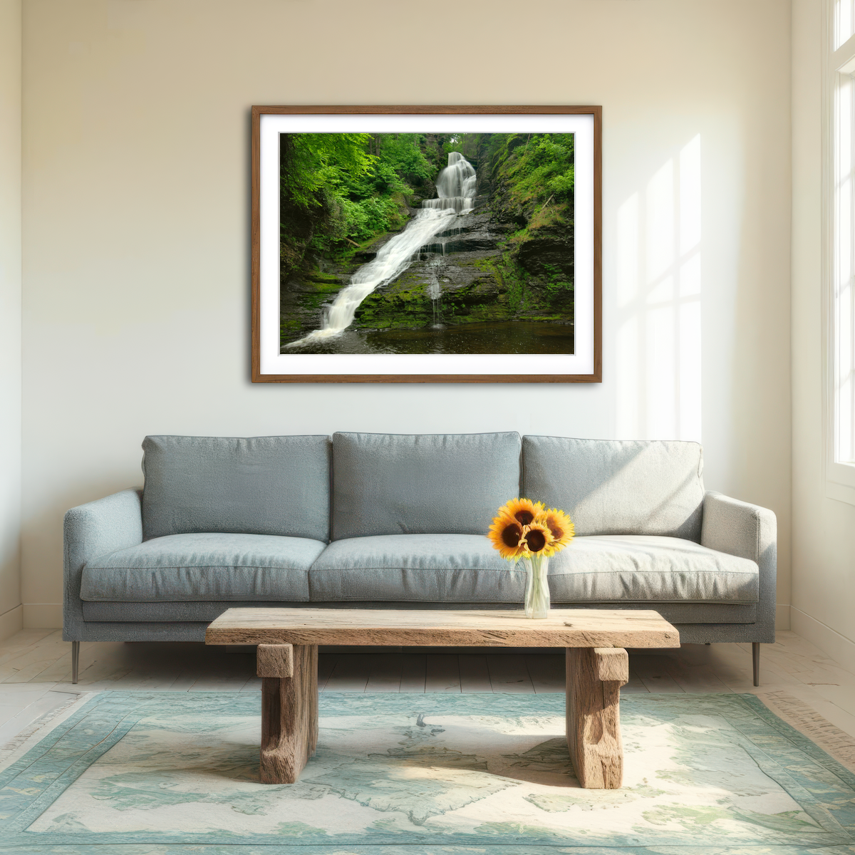 AUTO-MOCKUP ROOM | Dingmans Falls Wall Art