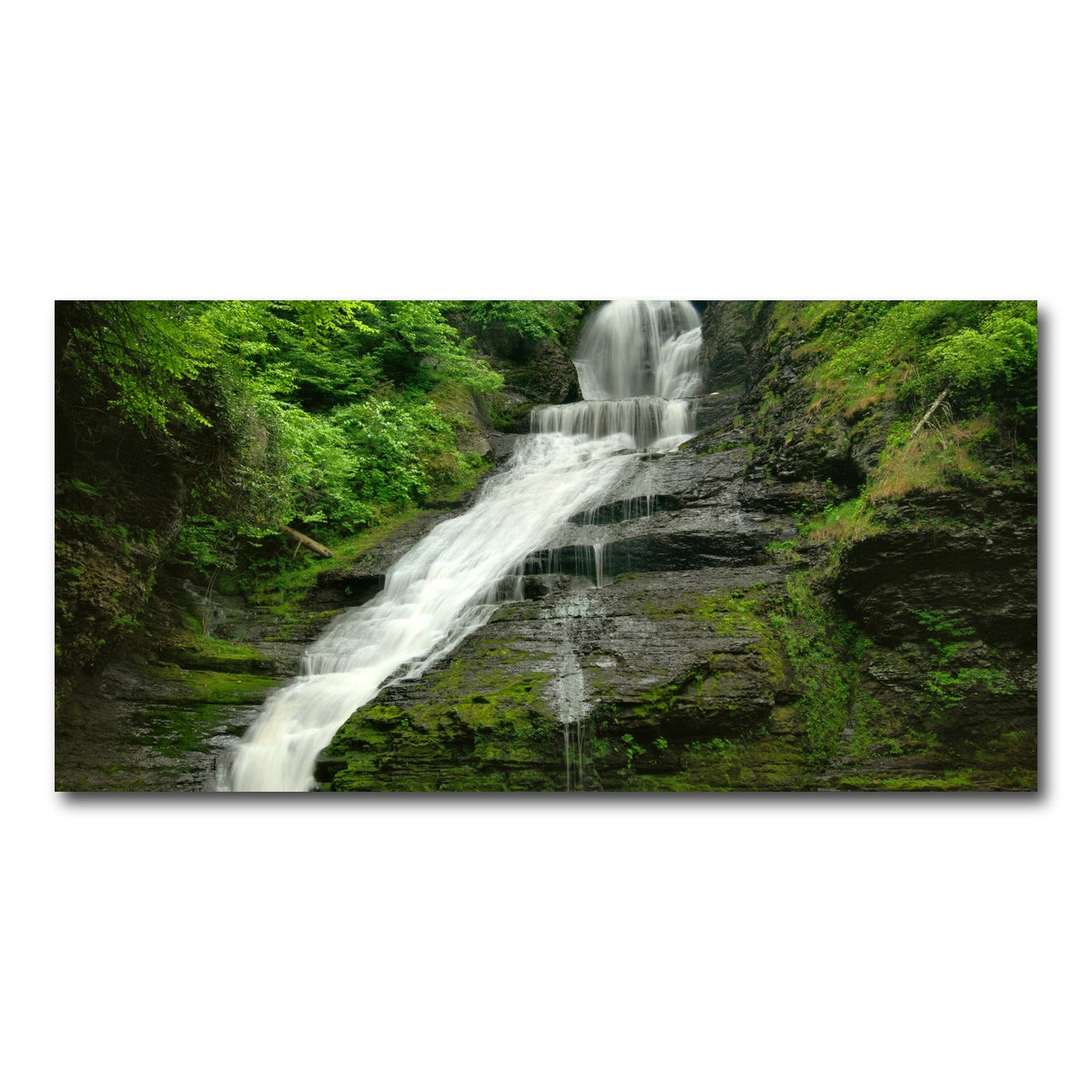 AUTO-MOCKUP WHITE | Dingmans Falls | 1 Piece | Gallery Wrap Canvas | group=2x1