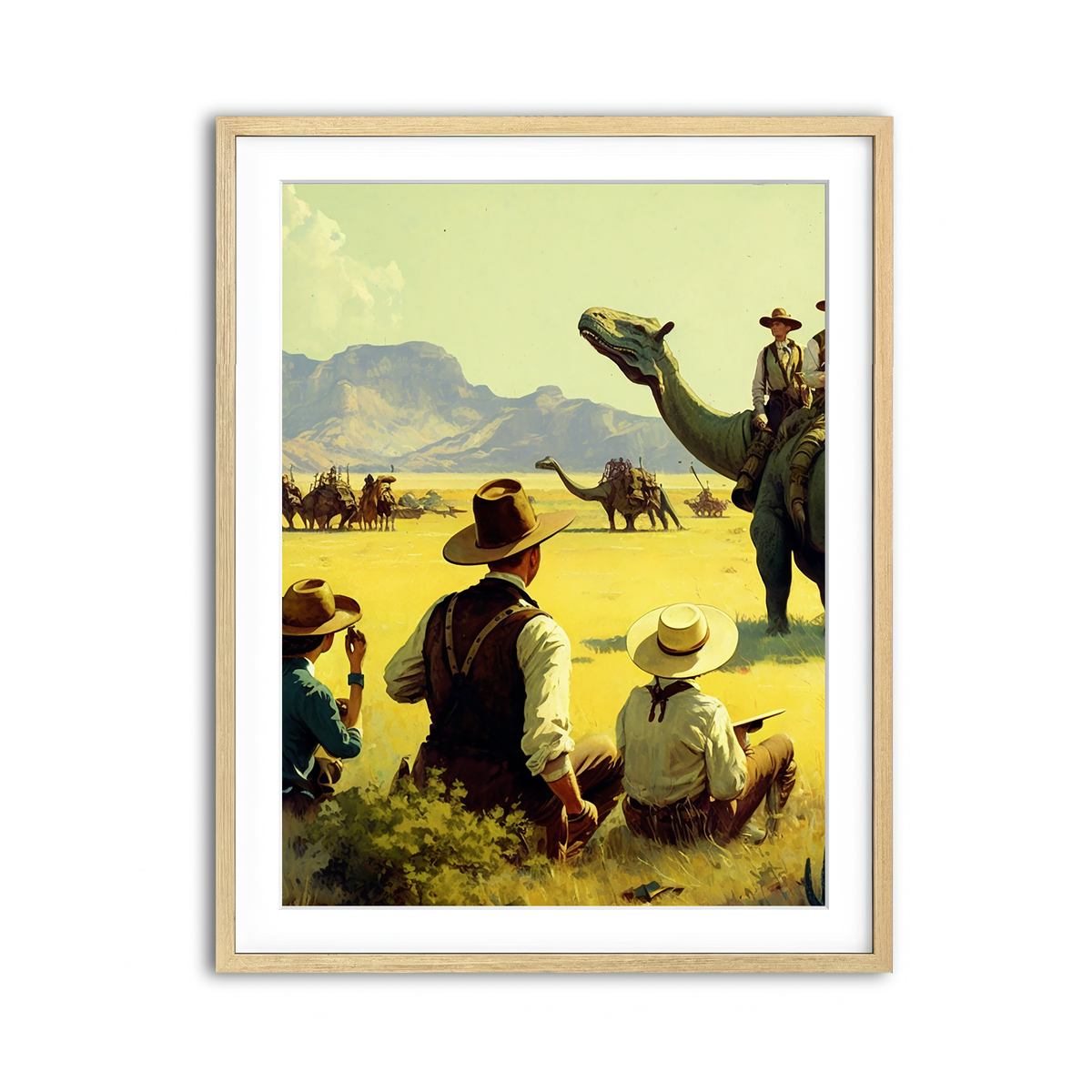 Framed Print 3x4 Natural