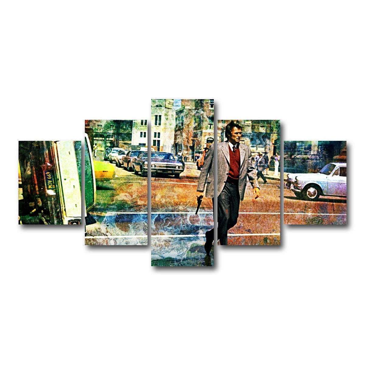 AUTO-MOCKUP WHITE | Dirty Harry | 5 Piece | Gallery Wrap Canvas | group=5_short