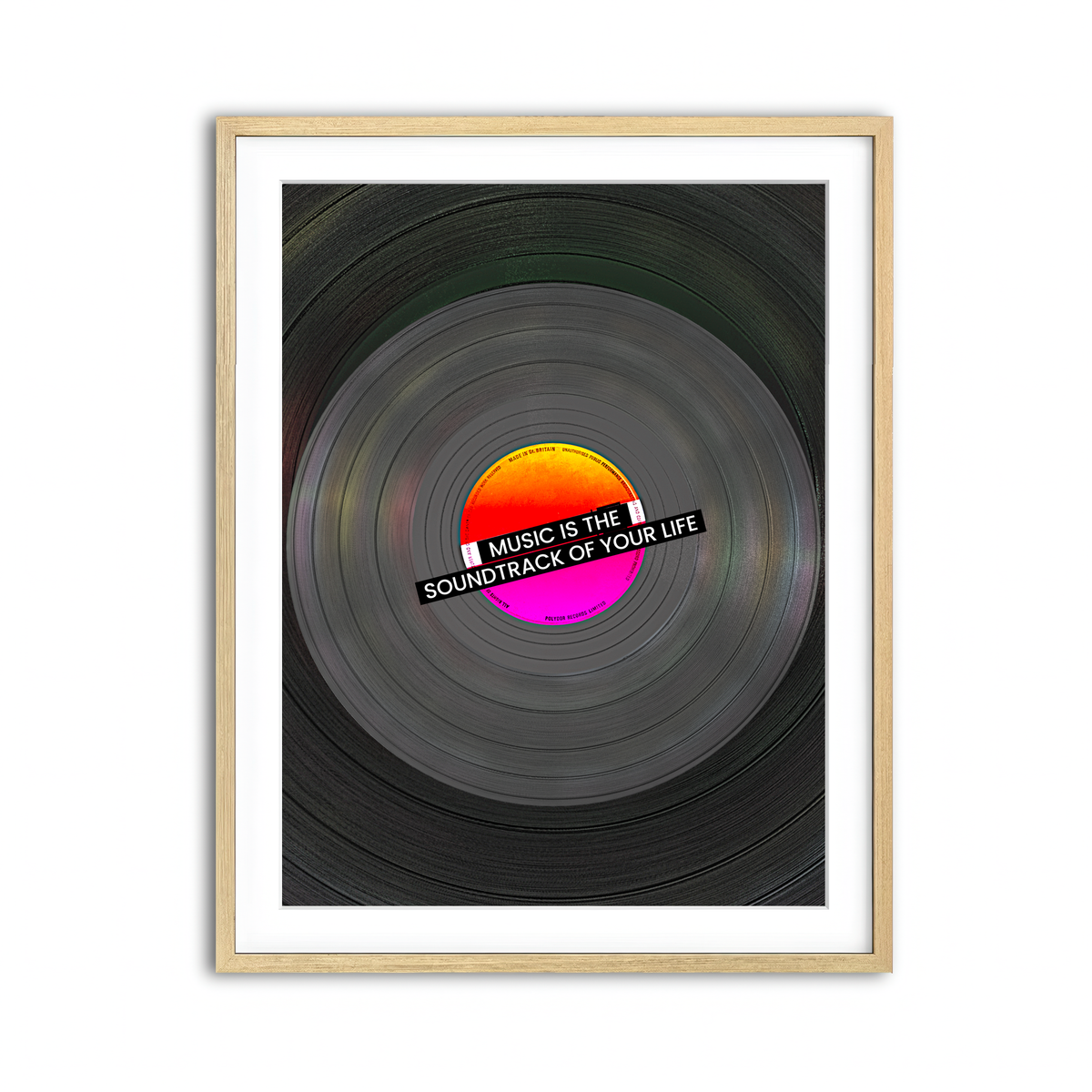 Framed Print 3x4 Natural