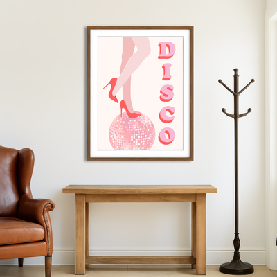 AUTO-MOCKUP ROOM | Disco Wall Art