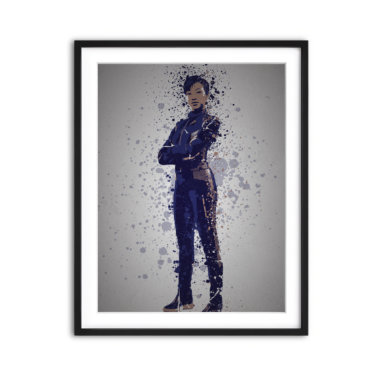 Framed Print 3x4 Black