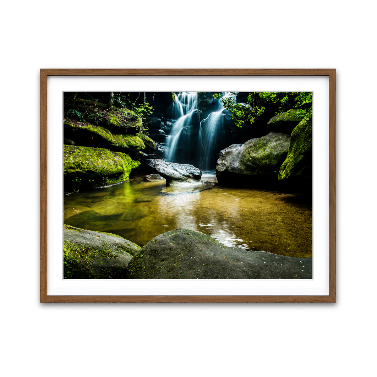 Framed Print 4x3 Walnut