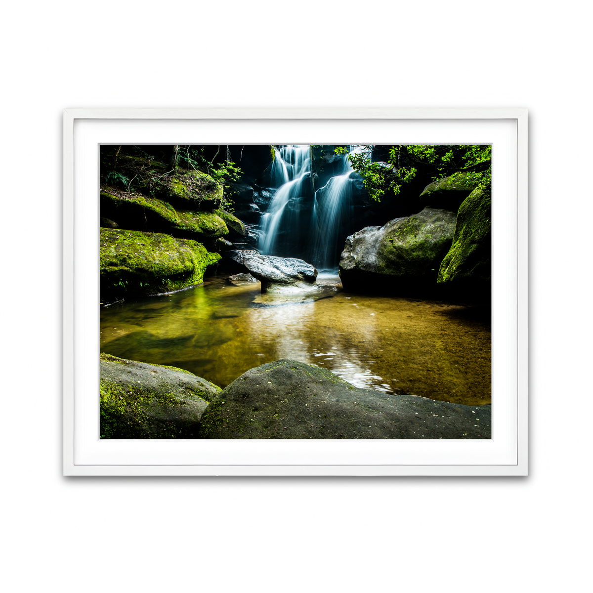 Framed Print 4x3 White