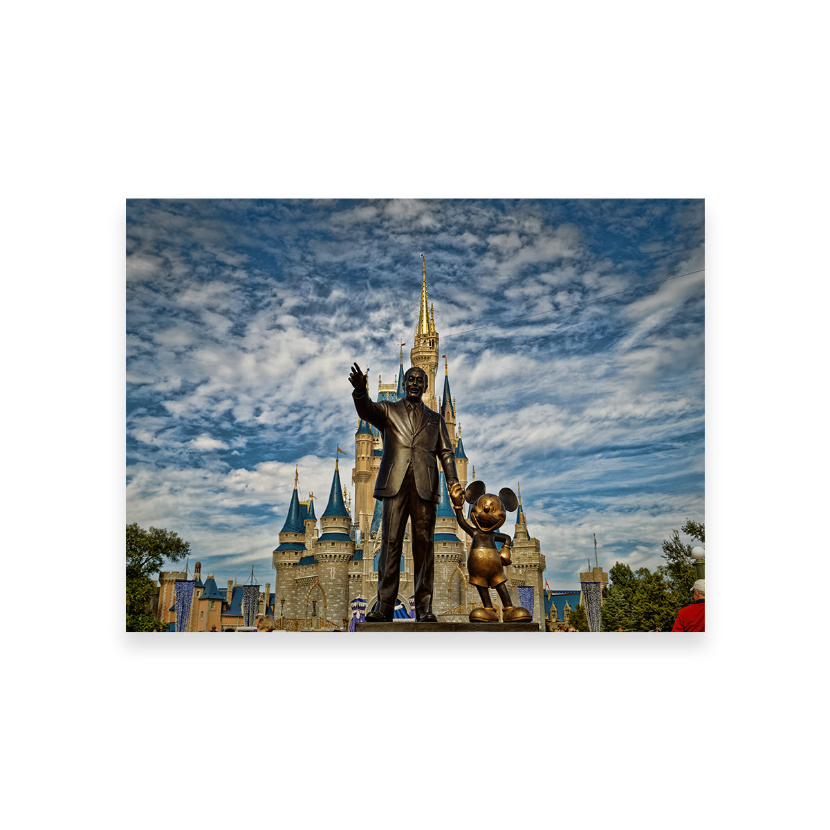 Disney World's Magic Kingdom Wall Art
