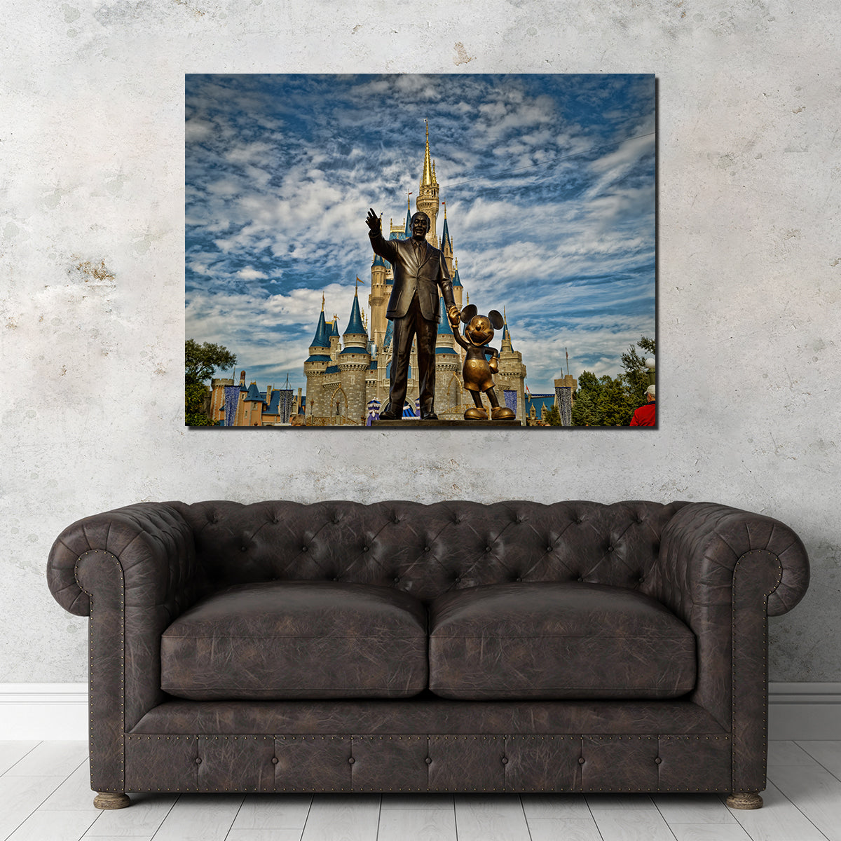 Disney World's Magic Kingdom Wall Art