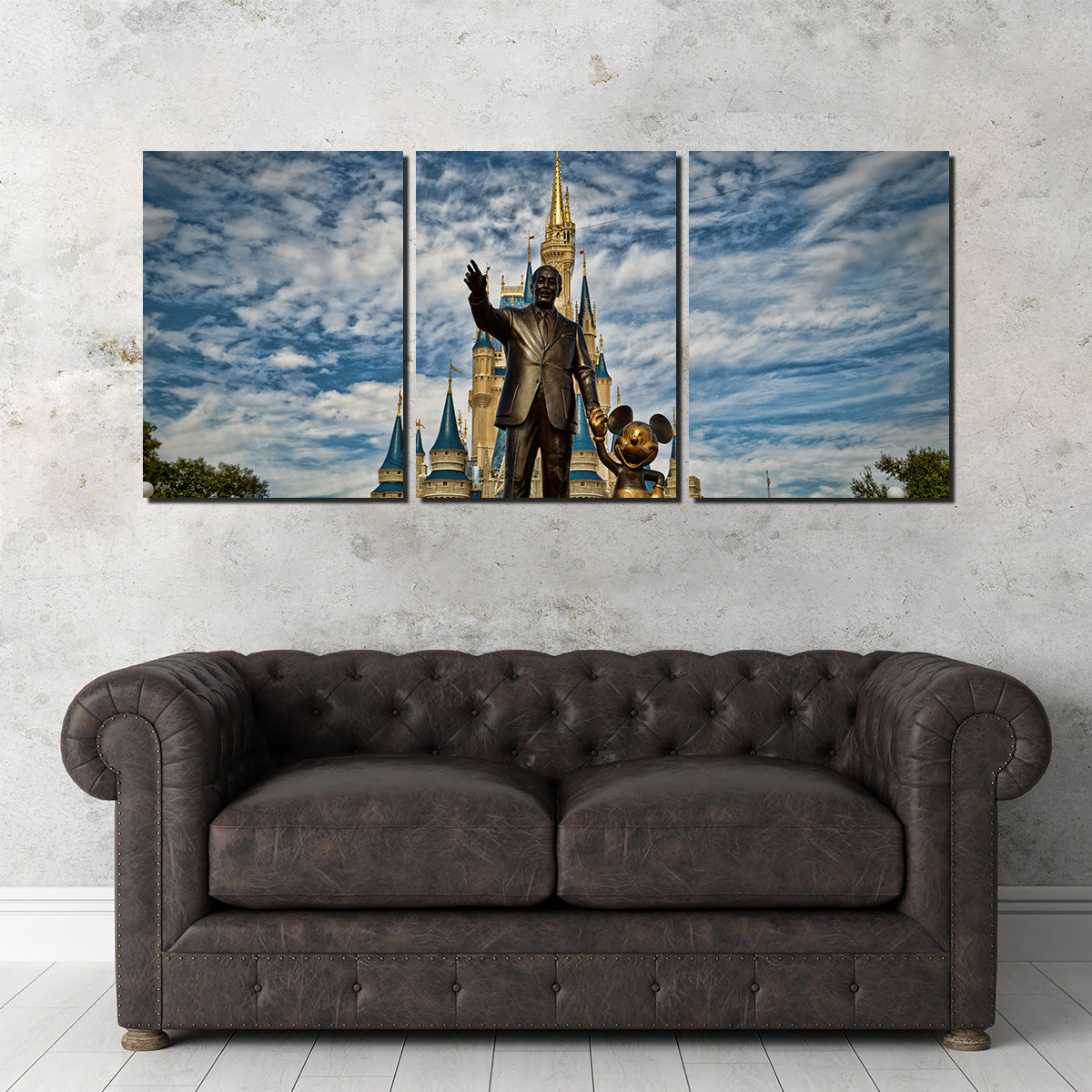 Disney World's Magic Kingdom Wall Art