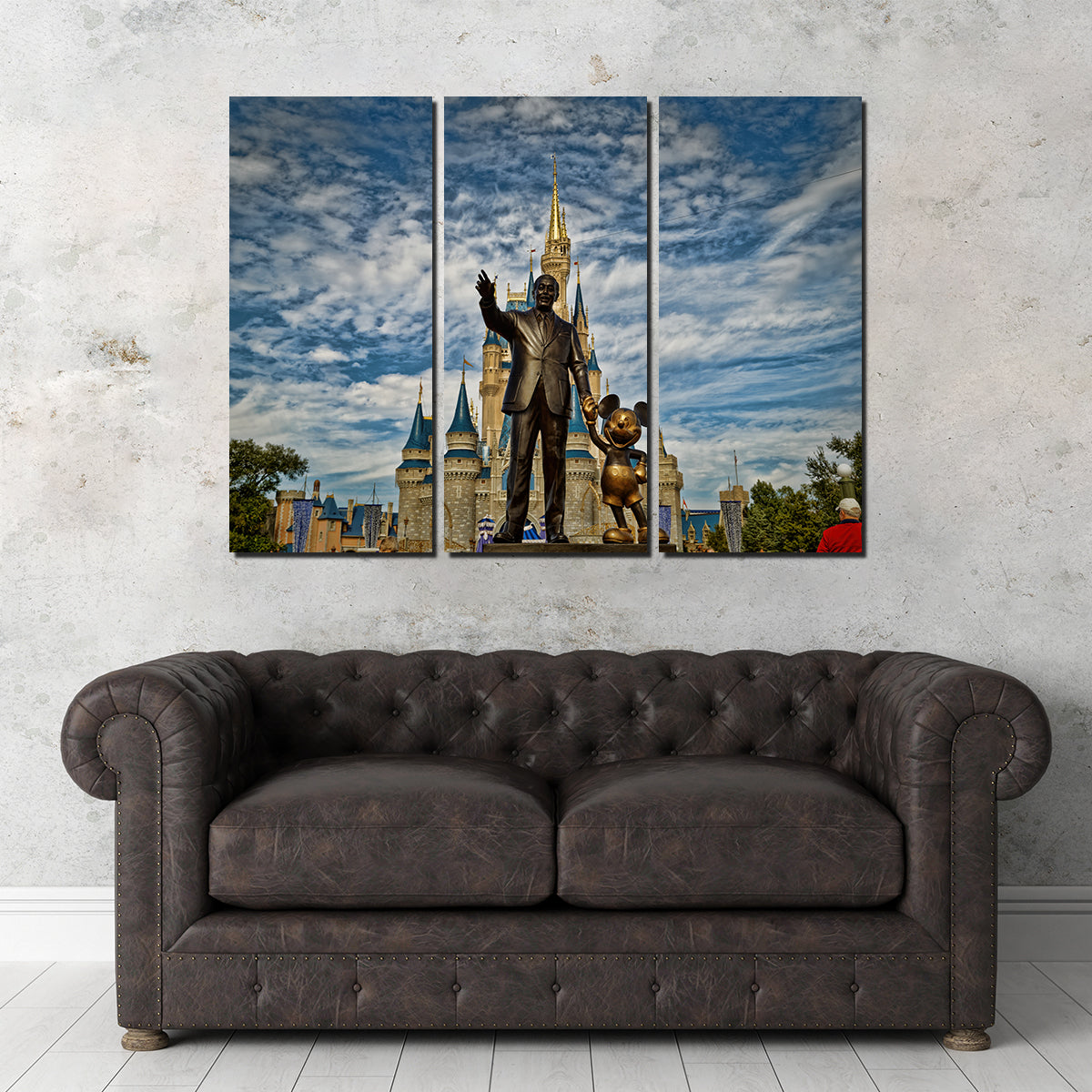 Disney World's Magic Kingdom Wall Art