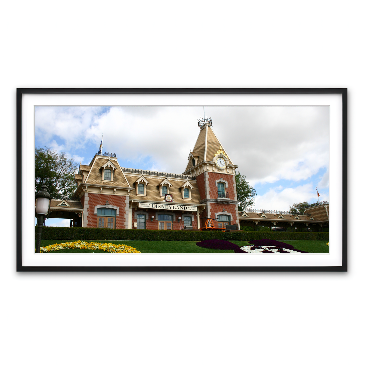 Framed Print 2x1 Black