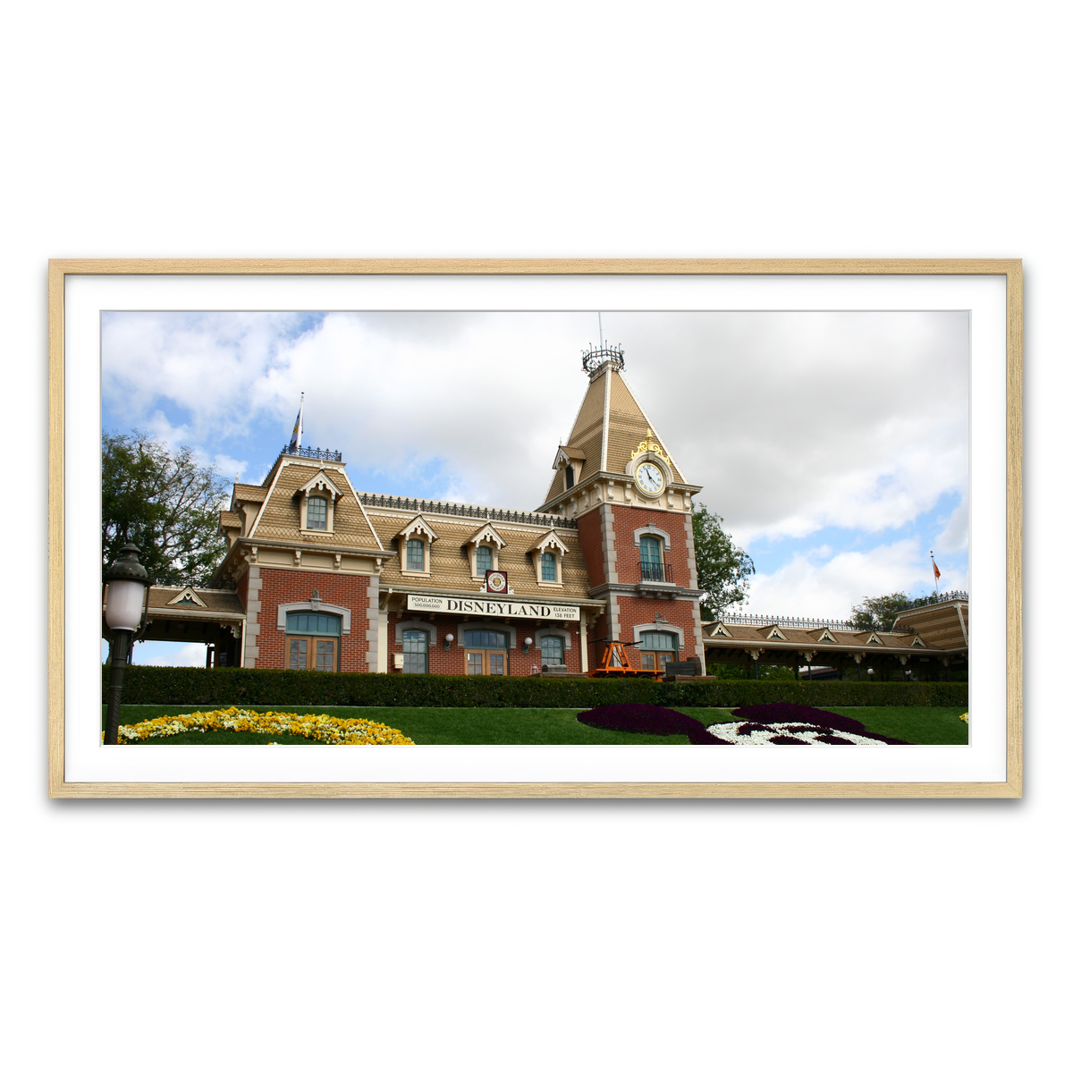 Framed Print 2x1 Natural