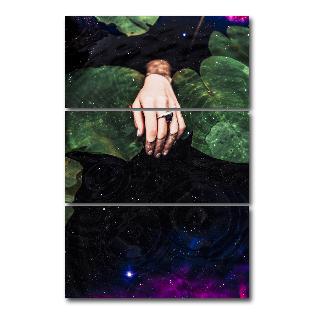 AUTO-MOCKUP WHITE | Dive-In | 3 Piece | Gallery Wrap Canvas | group=12x24_stacked