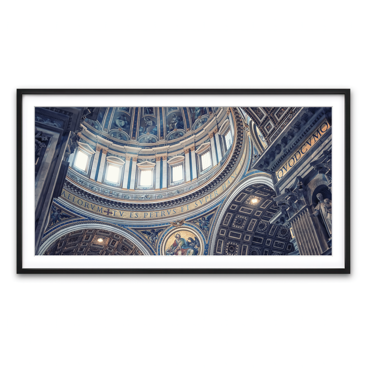 Framed Print 2x1 Black