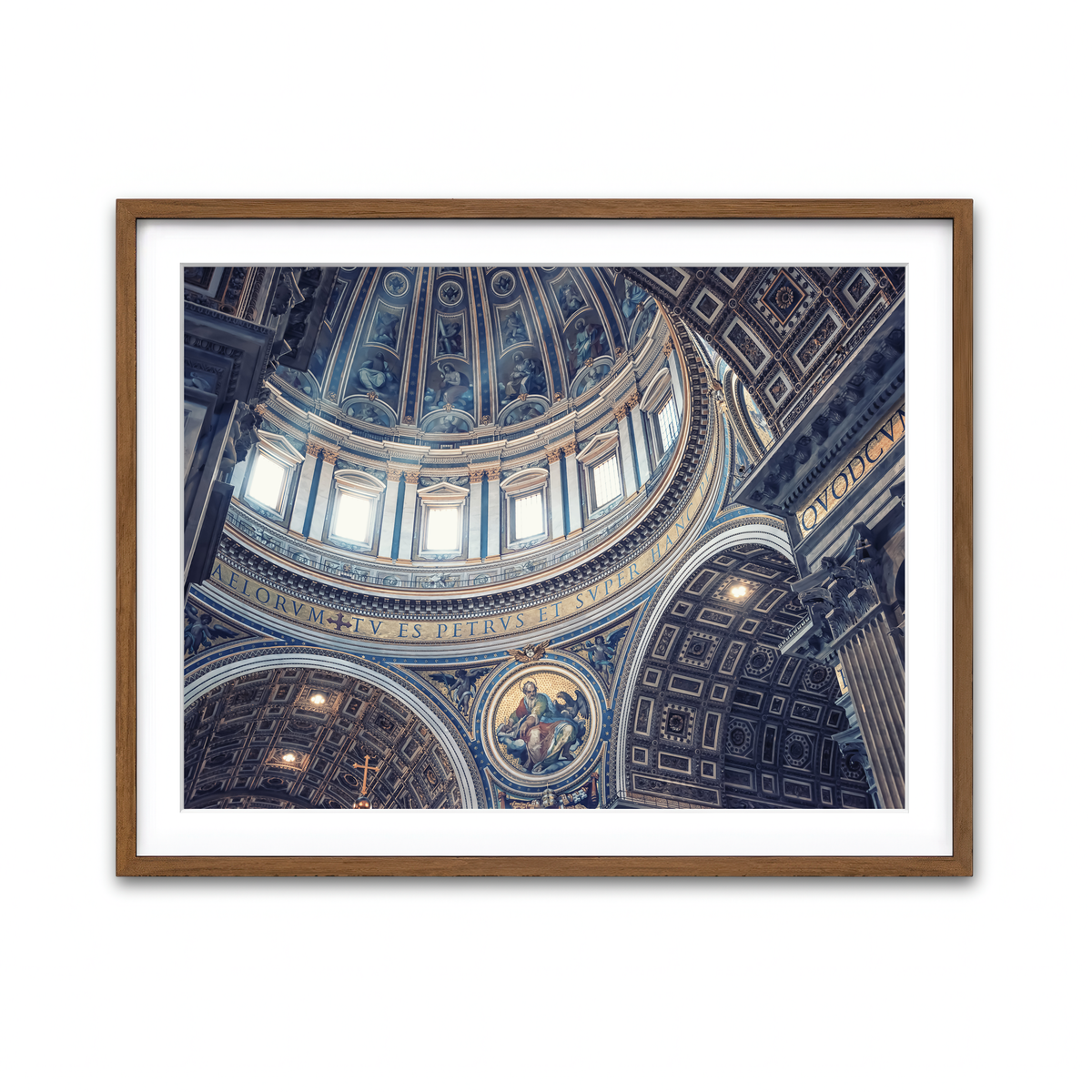 Framed Print 4x3 Walnut