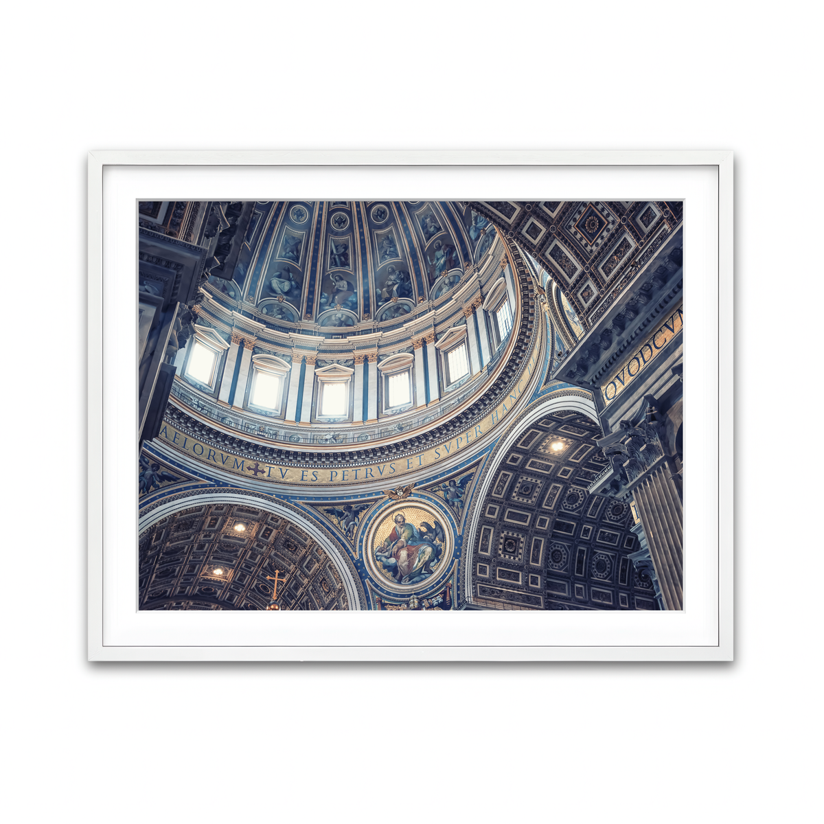 Framed Print 4x3 White
