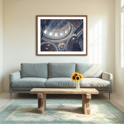 AUTO-MOCKUP ROOM | Divine Light Wall Art