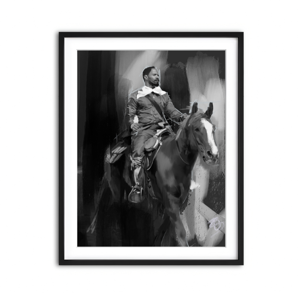 Framed Print 3x4 Black