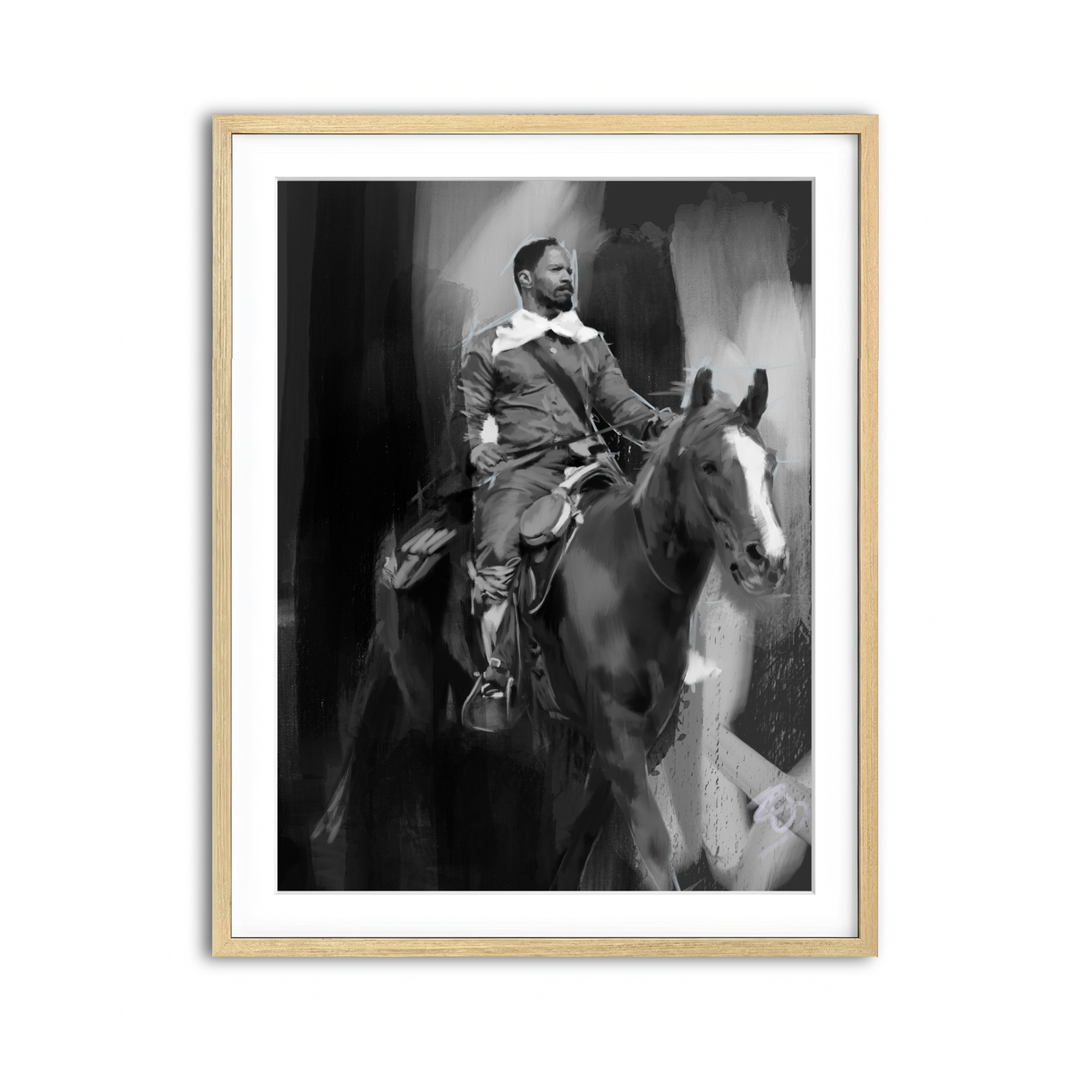 Framed Print 3x4 Natural