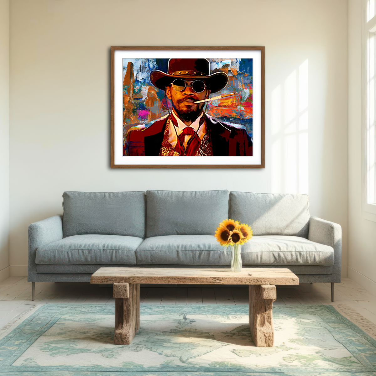 AUTO-MOCKUP ROOM | Django Wall Art