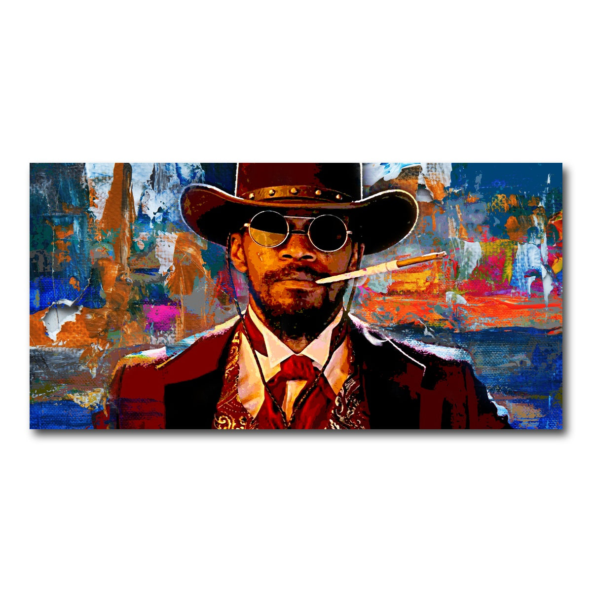 AUTO-MOCKUP WHITE | Django | 1 Piece | Gallery Wrap Canvas | group=2x1