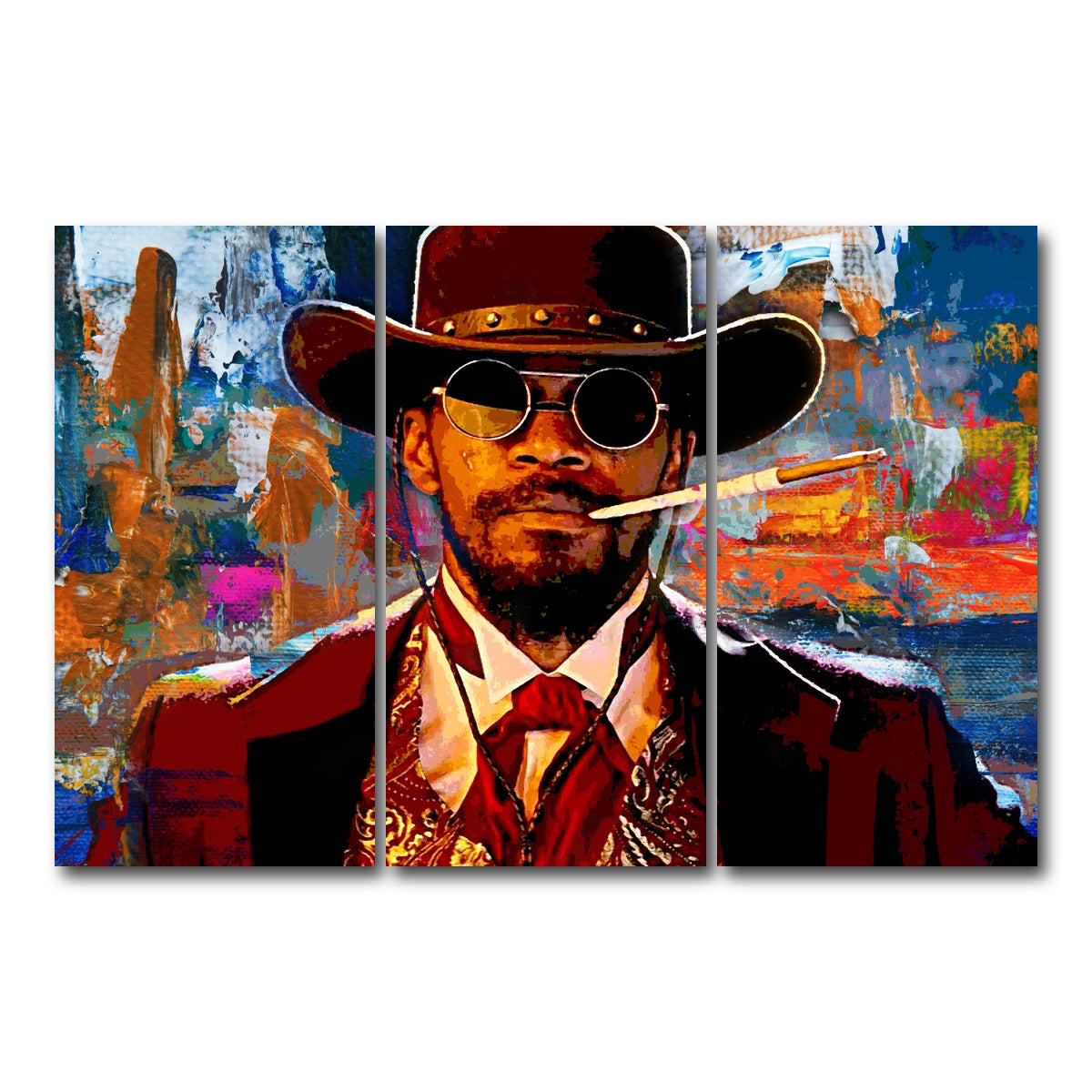 AUTO-MOCKUP WHITE | Django | 3 Piece | Gallery Wrap Canvas | group=12x24