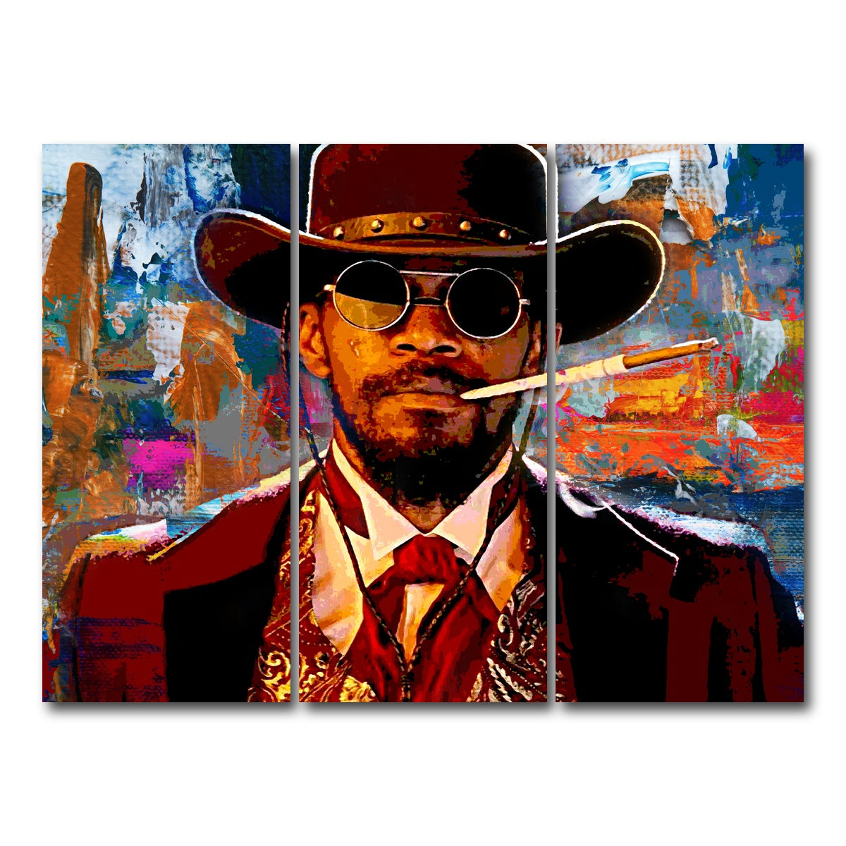 AUTO-MOCKUP WHITE | Django | 3 Piece | Gallery Wrap Canvas | group=8x18