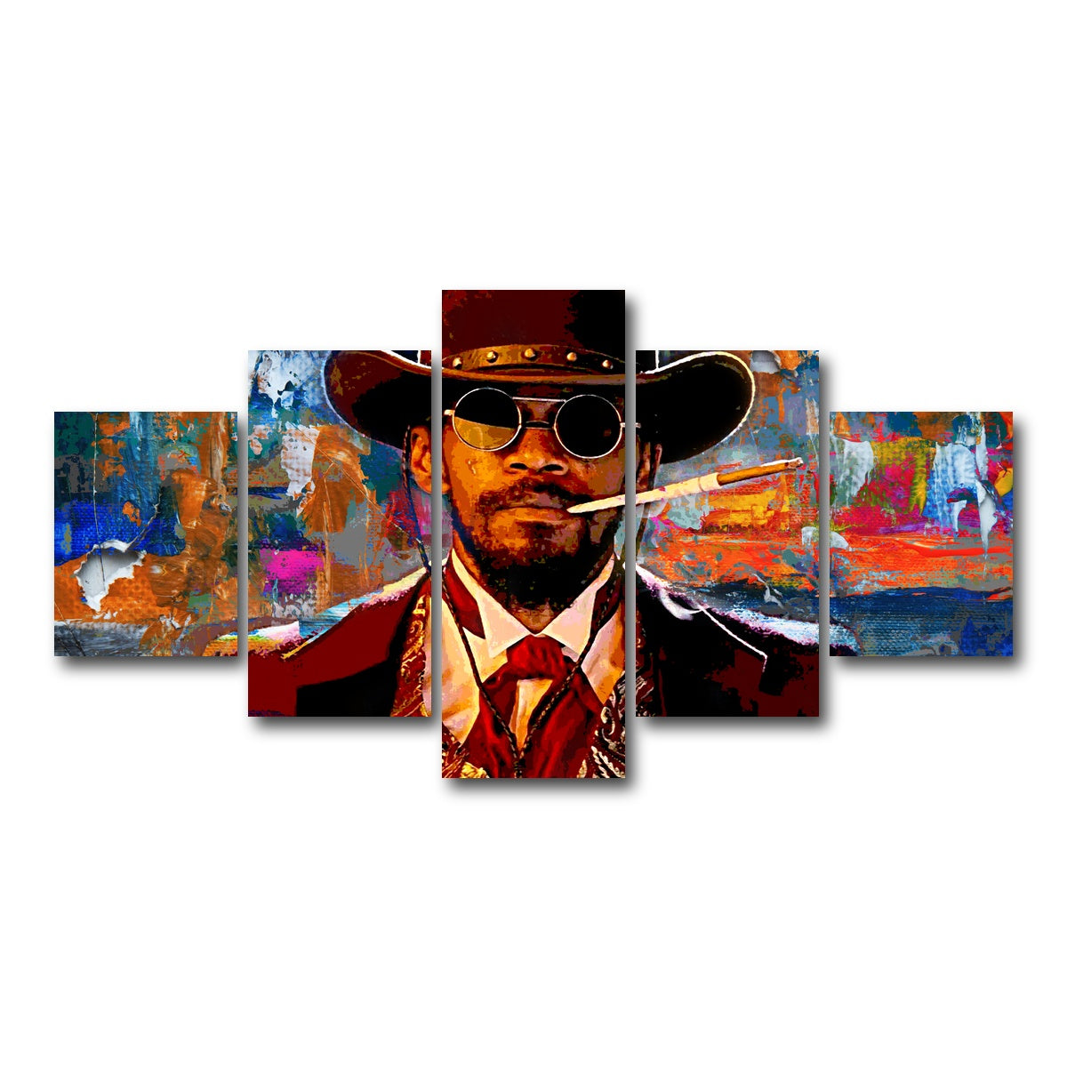 AUTO-MOCKUP WHITE | Django | 5 Piece | Gallery Wrap Canvas | group=5_short